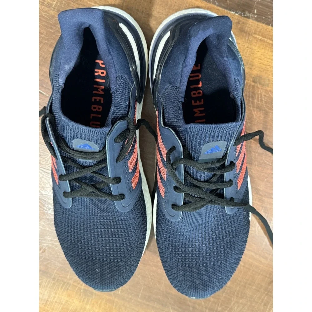 Adidas Primeblue Men's Blue Sneakers Size 10 Lightweight Running/Training Shoes